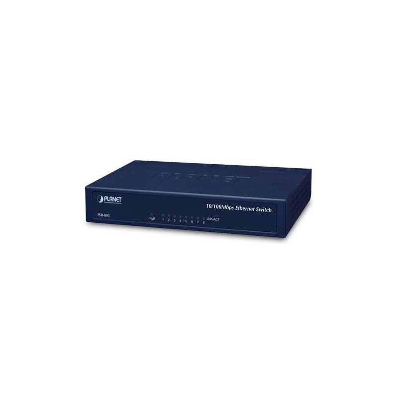 8-P 10/100Mbps Fast Ethernet
