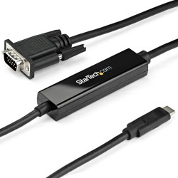 1m 3 ft USB C to VGA Cable