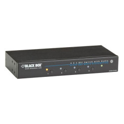 4X1 DVI & AUDIO SWITCH