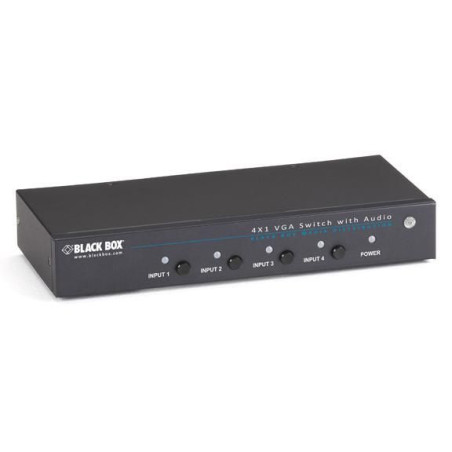 4 X 1 VGA SWITCH WITH SERIAL