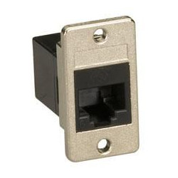 PANEL MOUNT CAT6 COUPLER