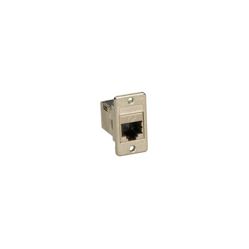 PANEL MOUNT CAT6 COUPLER