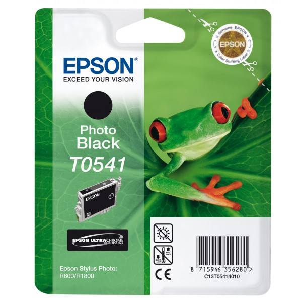 Epson Cartucho T0541 negro foto, Foto negro, Tinta a base de colorante, 1 pieza(s)