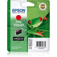 Epson Cartucho T0547 rojo, Rojo, Tinta a base de pigmentos, 13 ml, 1 pieza(s)