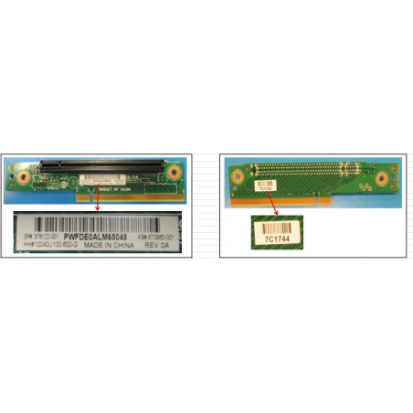 PCA Riser Card with x16 PCIe