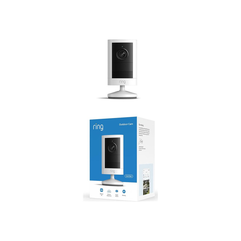 Outdoor Cam 2nd Gen - Battery - White | APLIUM