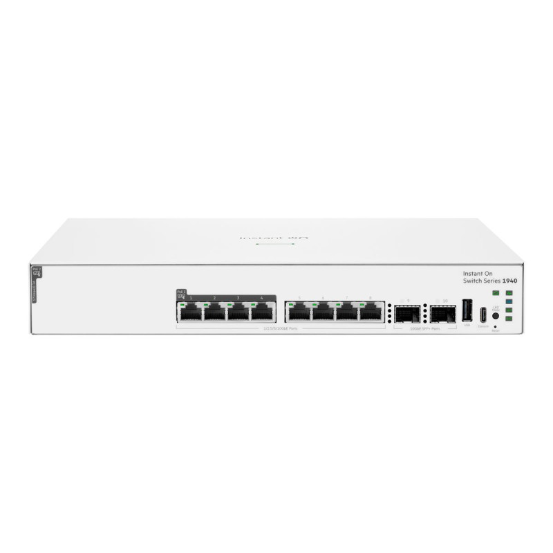 HPE Networking Instant On Switch 8p Gigabit CL6 PoE 2p SFP 1 | APLIUM