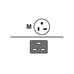 PwCd w IEC-60320 C19 and NEMA 6-20P cord | APLIUM