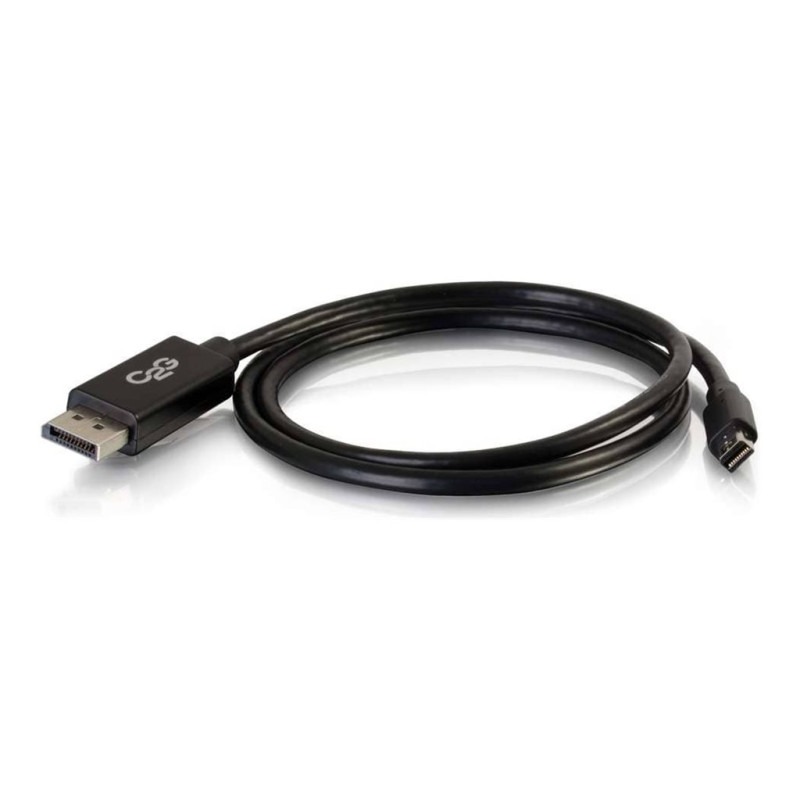 2m Mini-DisplayPort to DP Cable-Black | APLIUM