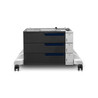 HP LaserJet CP5525 3X500 Feeder Stand