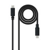 Nanocable Cable USB 2.0 3A, tipo USB-C/M-USB-C/M, Negro, 1.5 | APLIUM