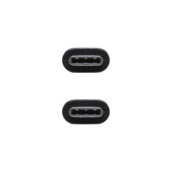 Nanocable Cable USB 2.0 3A, tipo USB-C/M-USB-C/M, Negro, 1.5 | APLIUM
