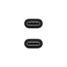 Nanocable Cable USB 2.0 3A, tipo USB-C/M-USB-C/M, Negro, 1.5 | APLIUM