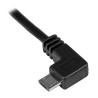 StarTech.com USBAUB50CMLA - Cable 0.5M Micro USB Acodado | APLIUM