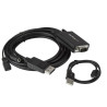 adapt cbl DisplayPort a VGA - 3m | APLIUM