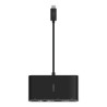 Belkin - Adaptador multipuerto - USB-C - VGA, HDMI - 1GbE | APLIUM