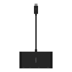 Belkin - Adaptador multipuerto - USB-C - VGA, HDMI - 1GbE | APLIUM