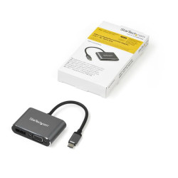 USB C Multiport Video Adapter to DP/VGA | APLIUM