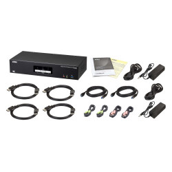 ATEN CS1942ATC interruptor KVM Negro | APLIUM