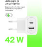 WCB009VFWH - Belkin - Adaptador de corriente - 42 vatios | APLIUM
