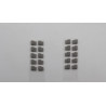 10-pack rubber microphone