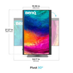 Benq 9H.Y0ELB.QBE - 27 IPS 3840X2160 HDR10 16:9 PD2770U | APLIUM