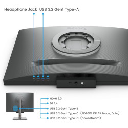 9H.LNXLE.EBE - BenQ Programming RD280UG - Monitor LED - 28" | APLIUM