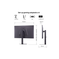 Monitor Lg, 32", 32G600A-B, 81,3 Cm, 2560 X 1440 Pixeles, Qu | APLIUM