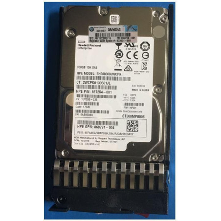 HDD 300GB 12G 15K SFF SAS