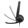 H390 Usb-c Computer Headset Midnight Black - EMEA29-953 | APLIUM