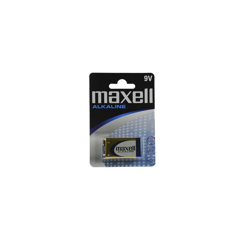 Pila alcalina MAXELL 9V LR09