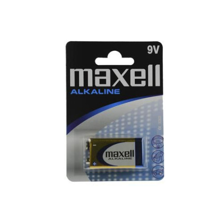 Pila alcalina MAXELL 9V LR09