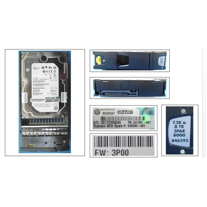 DRV HD 8TB 7.2K LFF SAS FE