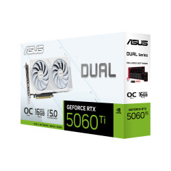 ASUS Dual -RTX5060TI-O16G-WHITE NVIDIA GeForce RTX 5060 Ti 1 | APLIUM