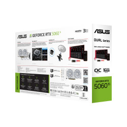 ASUS Dual -RTX5060TI-O16G-WHITE NVIDIA GeForce RTX 5060 Ti 1 | APLIUM