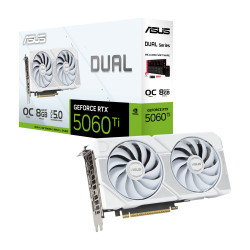 ASUS Dual -RTX5060TI-O8G-WHITE NVIDIA GeForce RTX 5060 Ti 8 | APLIUM