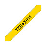 Tape/6mm black on yellow f P-Touch