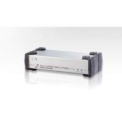 2 Port DVI Video Splitter