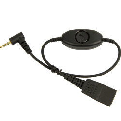 Jabra Connecting Cable Qd To 2.5MM Phone Jack 0.5M Plane | APLIUM