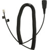 Cable W/ Qd To RJ10 Plug Siemens-belegung 0.5-2M Spiral | APLIUM