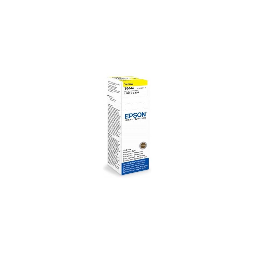 Epson T6644, Amarillo, Tinta a base de pigmentos, 1 pieza(s)