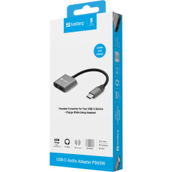 USB-C Audio Adapter PD65W | APLIUM
