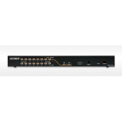 16-PORT 2-CONSOLE Cat 5E/6 Kvm Switch | APLIUM