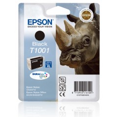 Epson Rhino Cartucho T1001 negro (etiqueta RF), Negro, Tinta a base de pigmentos, 1 pieza(s)