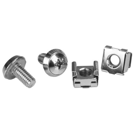 Screws and Cage Nuts M6 Rack - 20 Pack