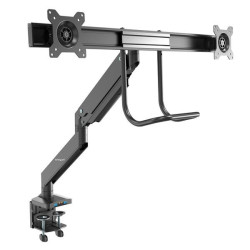 Desk Mount Dual Monitor Arm -2x USB 3.0