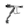 Desk Mount Dual Monitor Arm -2x USB 3.0