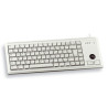 Keyboard G84-4400 Trackball Lightgrey US-ENGL/INTL USB | APLIUM