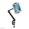 Tablet Desk Clamp (SUITED From 4.7IN Up To 12.9IN) Black | APLIUM