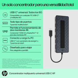 HP - Universal USB-C Multiport Hub - Ref. 50H55AA | APLIUM